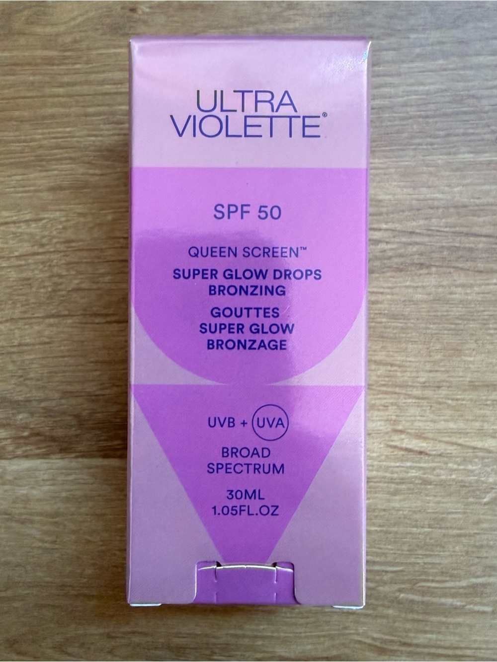 *Int'l Version* UltraViolette Queen Screen Super Glow Drops SPF50 *BRONZING*